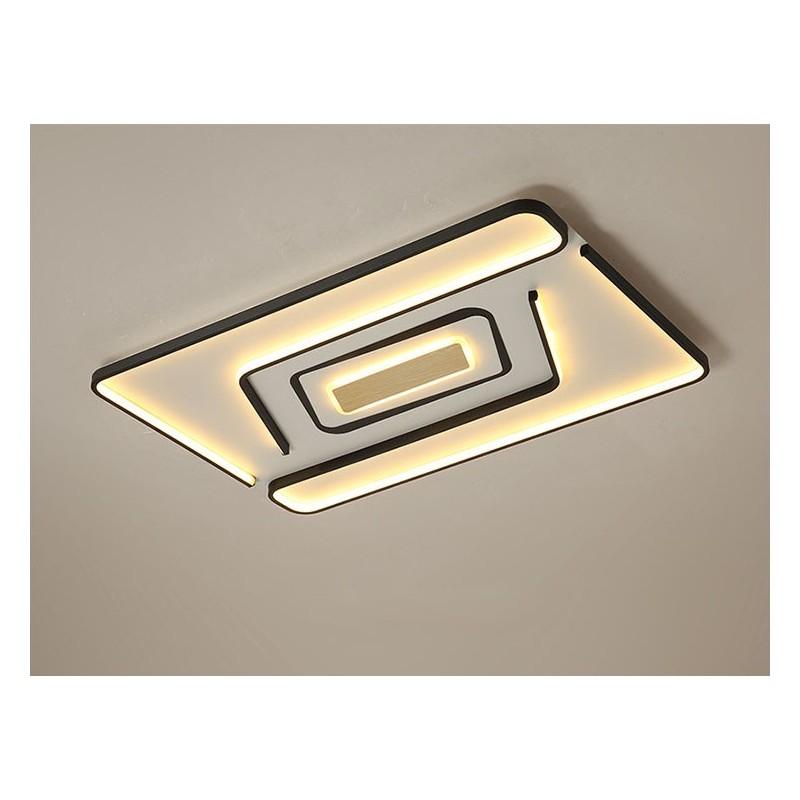 Rectangle Modern Contemporary Flush Mount Light