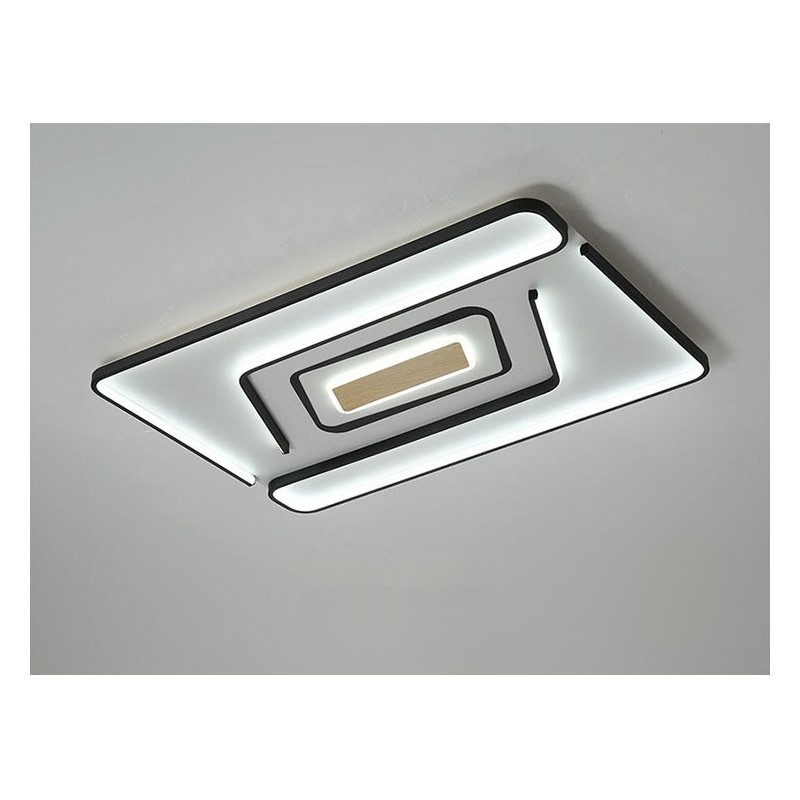 Rectangle Modern Contemporary Flush Mount Light