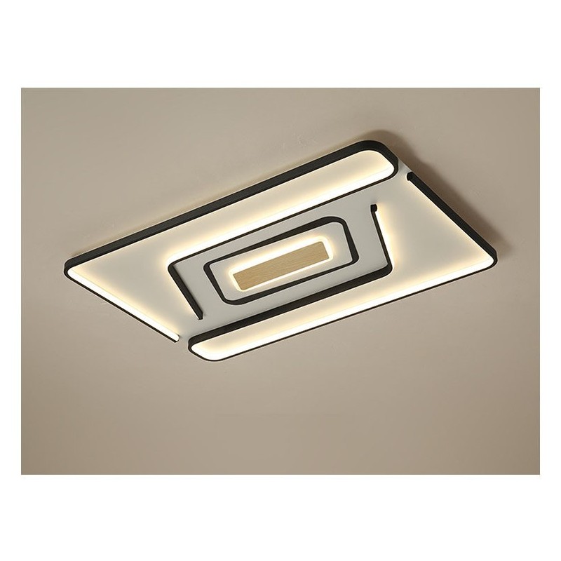Rectangle Modern Contemporary Flush Mount Light