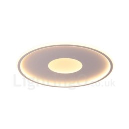 Ultra Thin Dimmable Modern Contemporary Nordic Style Flush Mount Ceiling Lights with Remote Control Also Can Be Used As Wall Light