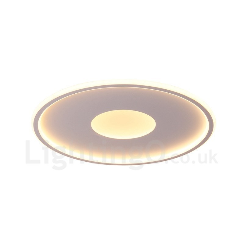 Ultra Thin Dimmable Modern Contemporary Nordic Style Flush Mount Ceiling Lights with Remote Control Also Can Be Used As Wall Light