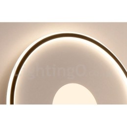 Ultra Thin Dimmable Modern Contemporary Nordic Style Flush Mount Ceiling Lights with Remote Control Also Can Be Used As Wall Light