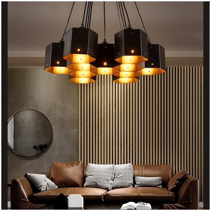 Loft Industrial Style Pendant Chandelier Light