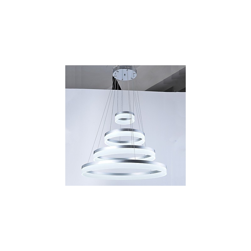 Acrylic Chandelier Ring Pendant Light Lighting Fixtures with