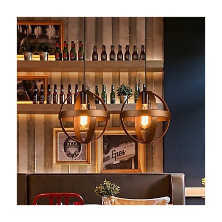 Retro Iron Lamp Modern Minimalist Industrial Style Chandelier