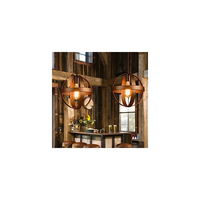 Retro Iron Lamp Modern Minimalist Industrial Style Chandelier