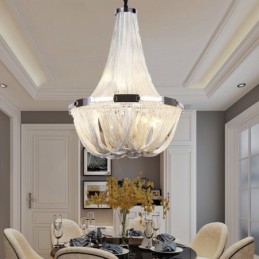 Tassels Chandelier Designer Pendant Light Silver Gold Colour
