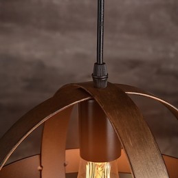 Retro Iron Lamp Modern Minimalist Industrial Style Chandelier