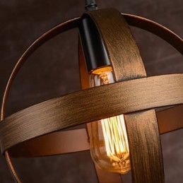Retro Iron Lamp Modern Minimalist Industrial Style Chandelier