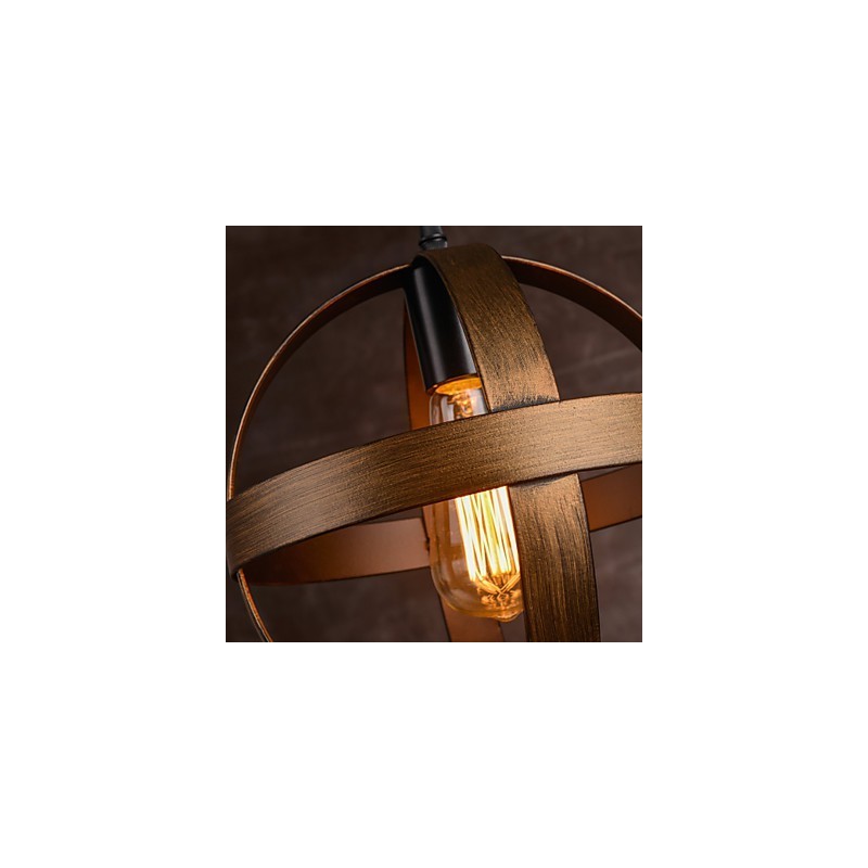 Retro Iron Lamp Modern Minimalist Industrial Style Chandelier