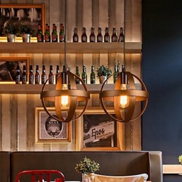 Retro Iron Lamp Modern Minimalist Industrial Style Chandelier