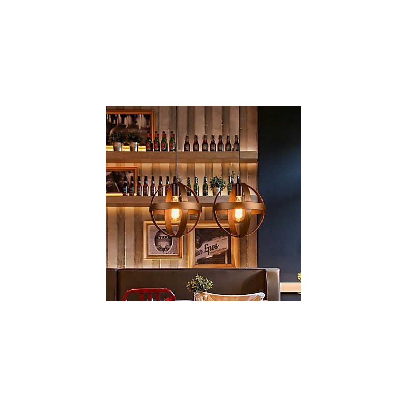 Retro Iron Lamp Modern Minimalist Industrial Style Chandelier