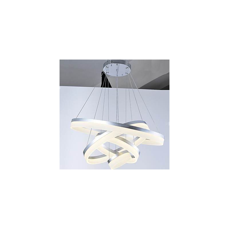 Acrylic Chandelier Ring Pendant Light Lighting Fixtures with