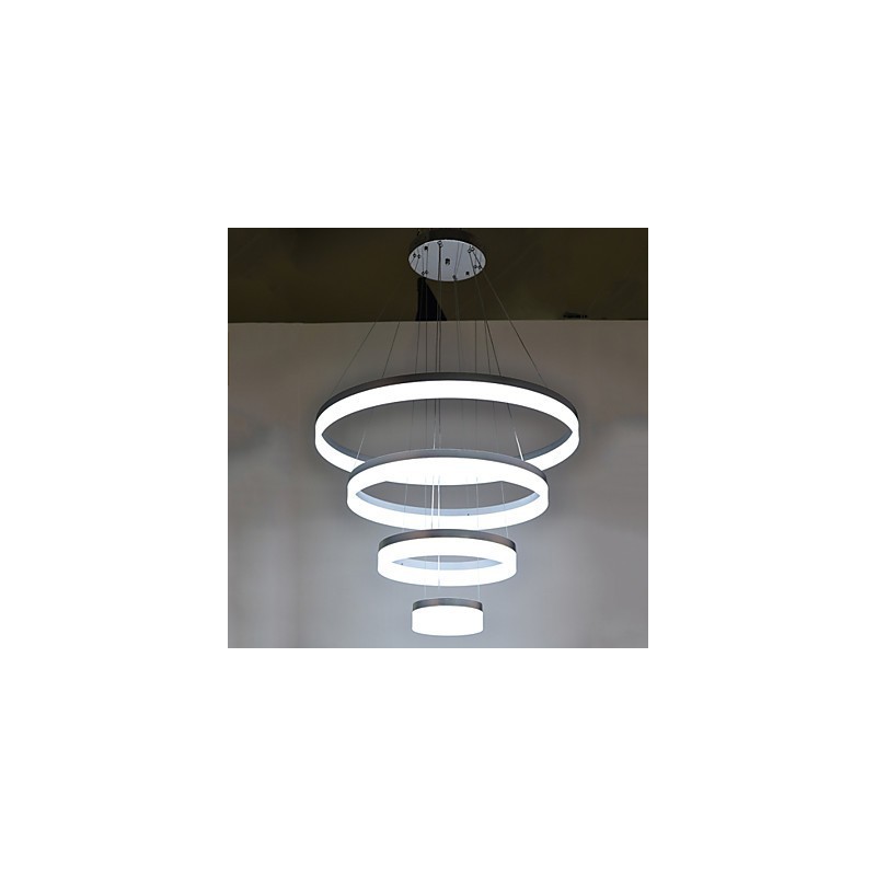 Acrylic Chandelier Ring Pendant Light Lighting Fixtures with
