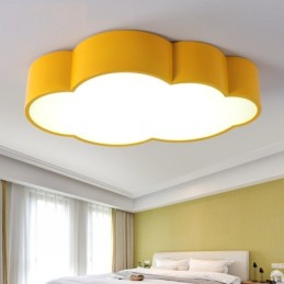 Macaron Multi color Cloud Modern Nordic Style Flush Mount Ceiling Lights with Acrylic Shade