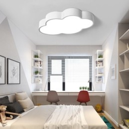 Macaron Multi color Cloud Modern Nordic Style Flush Mount Ceiling Lights with Acrylic Shade