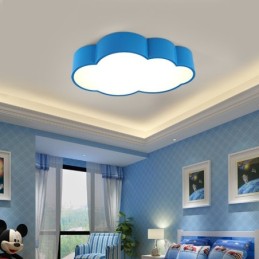 Macaron Multi color Cloud Modern Nordic Style Flush Mount Ceiling Lights with Acrylic Shade