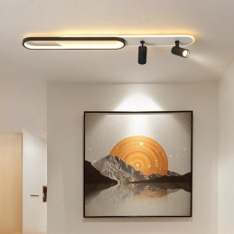 Nordic Long Strip Ceiling Bright Downlight