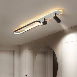 Nordic Long Strip Ceiling Bright Downlight