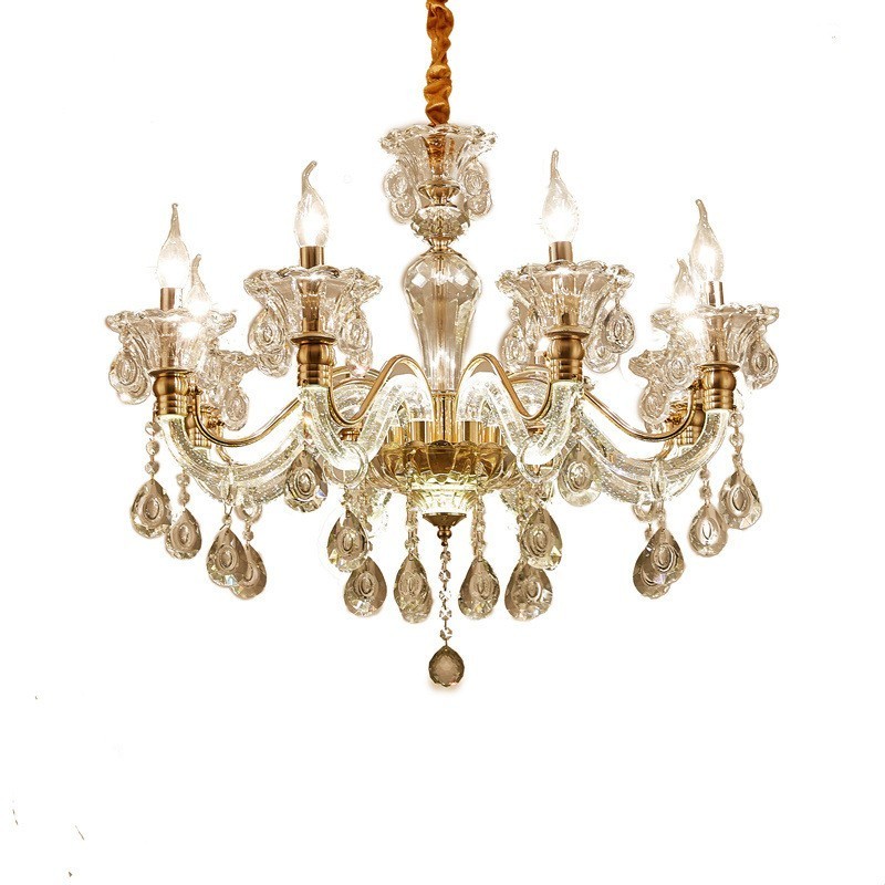 Luxury Crystal Chandelier K9 Crystal Chandelier with Glowing Arm
