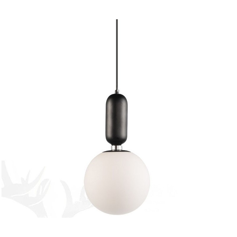 Modern Contemporary Pendant Light with Glass Shade