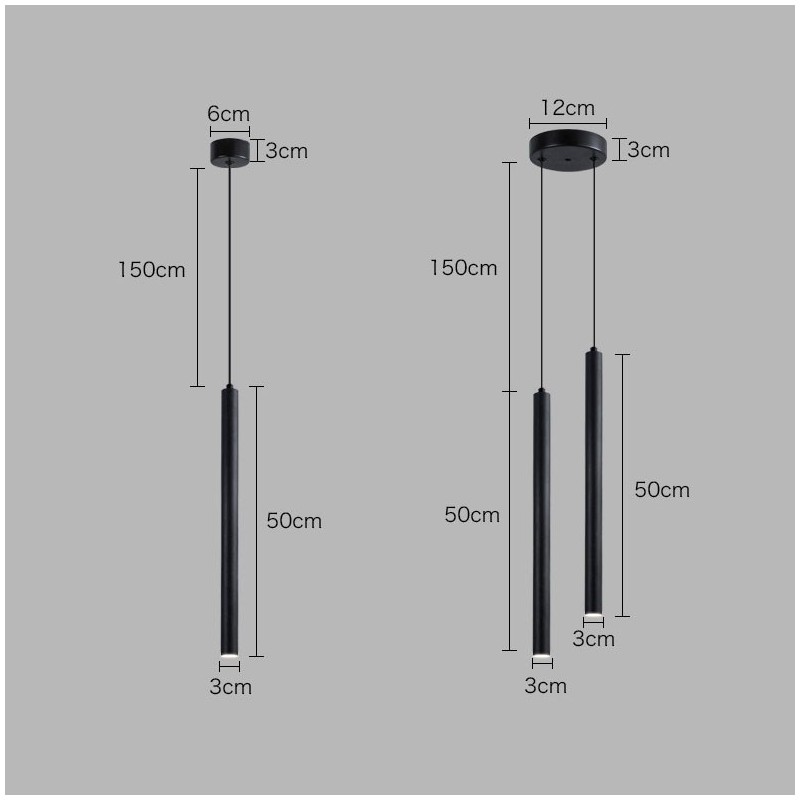 Simple Modern Contemporary Pendant Light