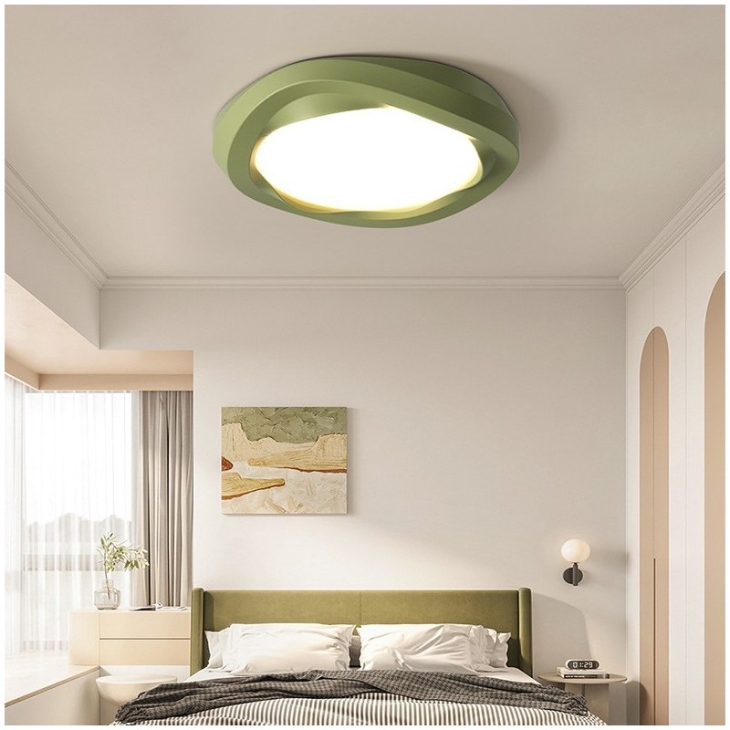 Dimmable Full Spectrum Eye Protection Multi Colours Modern Flush Mount Ceiling Light Indoor Lighting Fixtures
