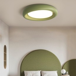 Dimmable Round Full Spectrum Eye Protection Multi Colours Modern Flush Mount Ceiling Light Indoor Lighting Fixtures