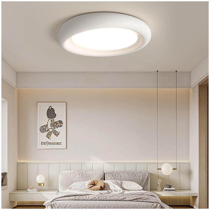Dimmable Round Full Spectrum Eye Protection Multi Colours Modern Flush Mount Ceiling Light Indoor Lighting Fixtures
