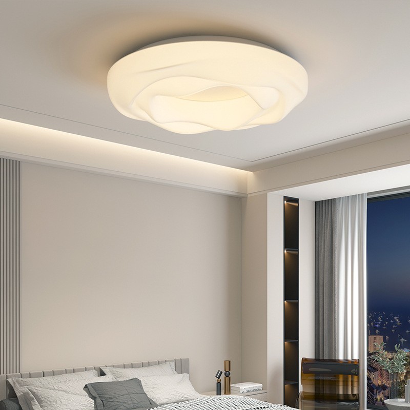 Dimmable Round Modern Flush Mount Ceiling Light Indoor Lighting Fixture