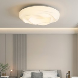 Dimmable Round Modern Flush Mount Ceiling Light Indoor Lighting Fixture