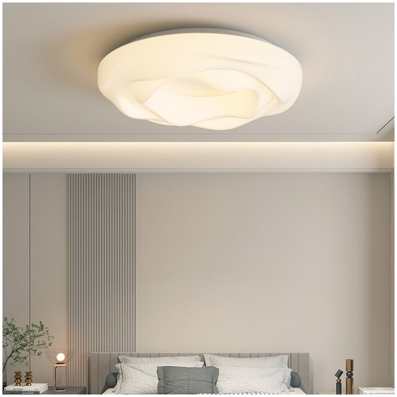 Dimmable Round Modern Flush Mount Ceiling Light Indoor Lighting Fixture