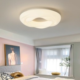 Dimmable Round Modern Flush Mount Ceiling Light Indoor Lighting Fixture