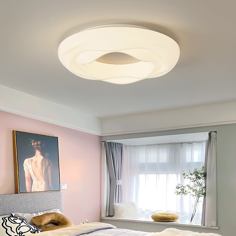 Dimmable Round Modern Flush Mount Ceiling Light Indoor Lighting Fixture