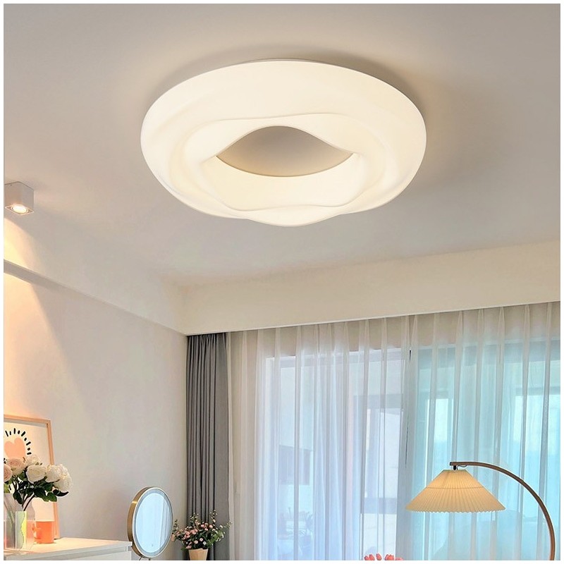 Dimmable Round Modern Flush Mount Ceiling Light Indoor Lighting Fixture