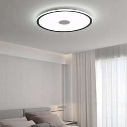 Nordic 3.5cm Thickness Round Full Spectrum Eye Protection Indoor Dimmable Ceiling Light