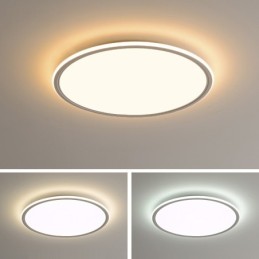 Nordic 3.5cm Thickness Round Full Spectrum Eye Protection Indoor Dimmable Ceiling Light