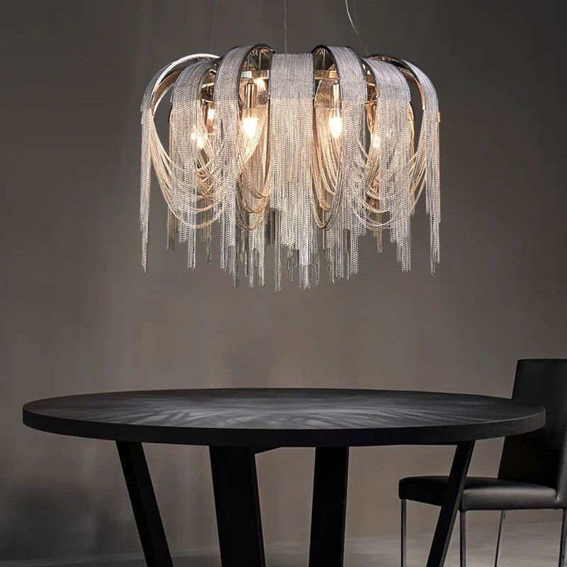Tassels Extra Large Size Chandelier Designer Ceiling Pendant Light