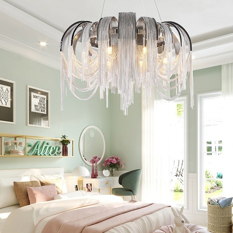 Tassels Extra Large Size Chandelier Designer Ceiling Pendant Light