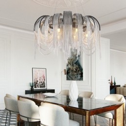 Tassels Extra Large Size Chandelier Designer Ceiling Pendant Light