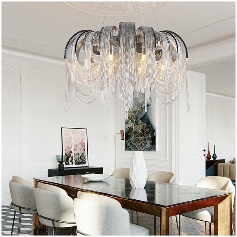 Tassels Extra Large Size Chandelier Designer Ceiling Pendant Light
