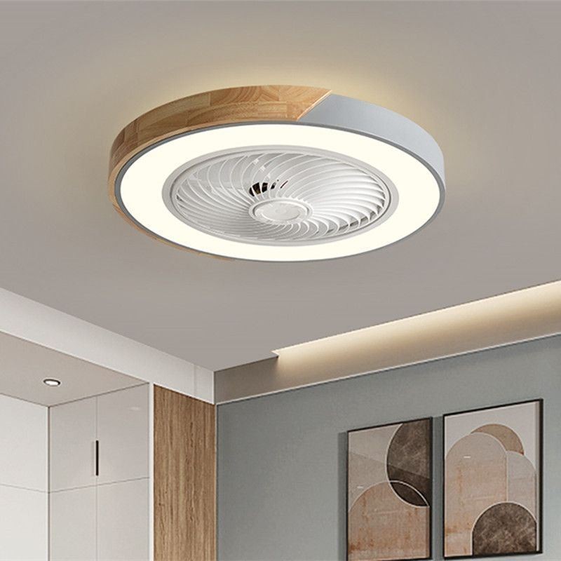 Smart Ceiling Fan With Lights Remote Control Decor Ventilator Lamp
