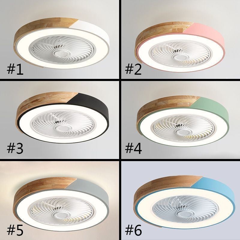 Smart Ceiling Fan With Lights Remote Control Decor Ventilator Lamp