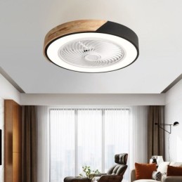 Smart Ceiling Fan With Lights Remote Control Decor Ventilator Lamp