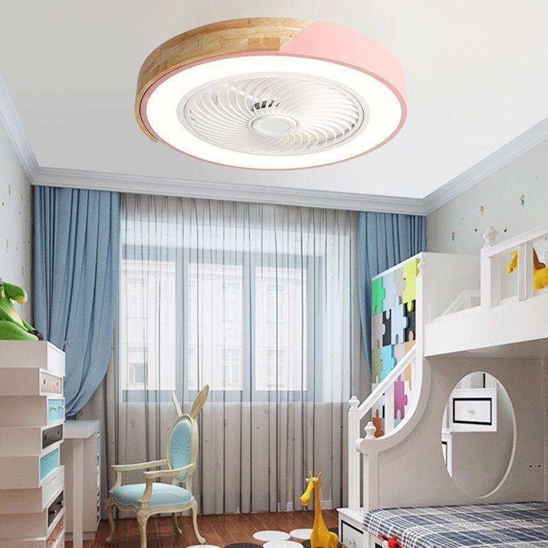 Smart Ceiling Fan With Lights Remote Control Decor Ventilator Lamp