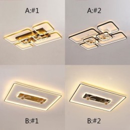 Ceiling Fan with Lights Decor Ventilator Acrylic Lamp