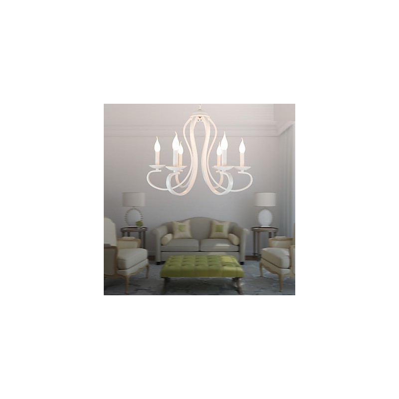 Chandelier Modern Traditional Retro Country Metal