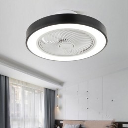 Modern Ceiling Fan Lights With Remote Control Acrylic Round Ceiling Lamp