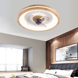 Modern Inverter Ceiling Fan With Lights Remote Control Ceiling Light Fan Lamp
