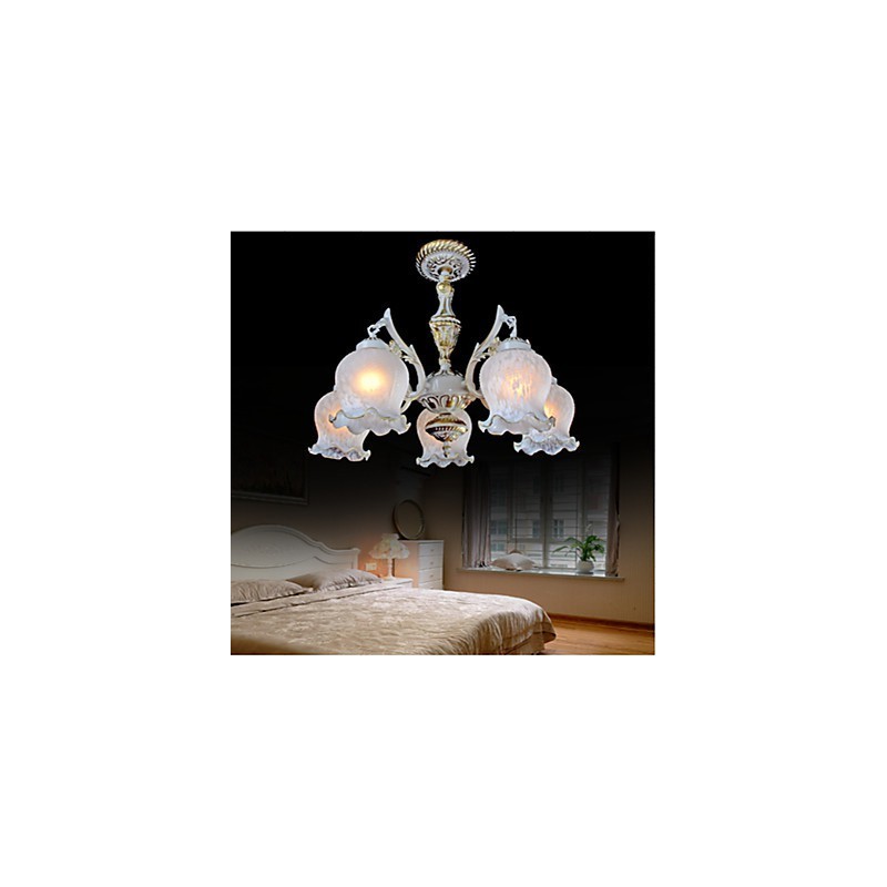 Chandelier Traditional Classic Vintage Retro Metal